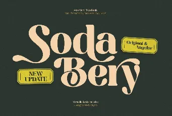 TBJ Sodabery Mini font