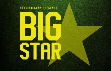 Big Star font