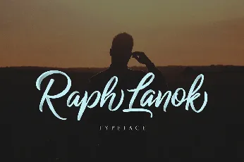 Raph Lanok Script Free font