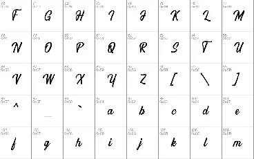 Angler Letter font