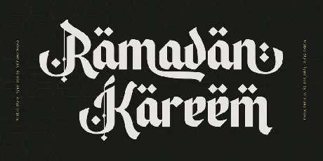 Berkah Raya - Demo font