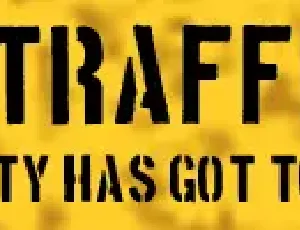 Boston Traffic font