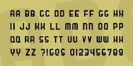 Stadium font