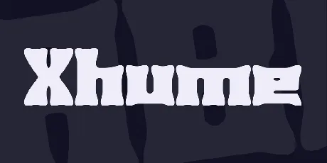 Xhume font