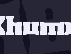 Xhume font