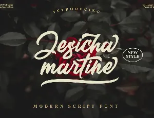 Jesicha Martine font