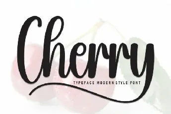 Cherry Script Typeface font