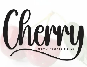 Cherry Script Typeface font