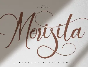 Morisita font