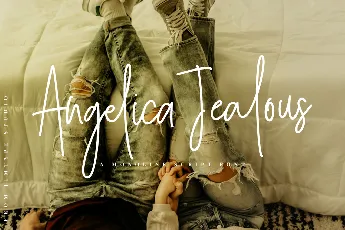 Angelica Jealous font