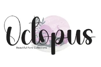 Octopus Script font