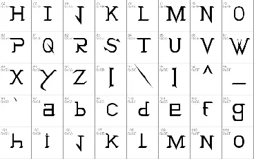 Holitter Titan font