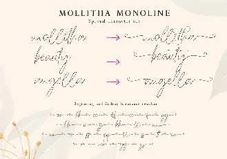 Mollitha font