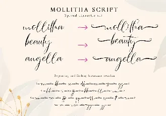 Mollitha font