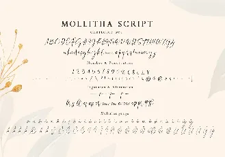 Mollitha font