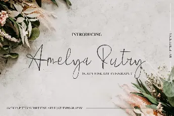 Amelya Putry font