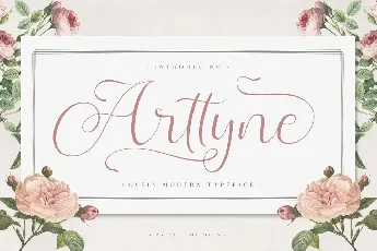 Arttyne font