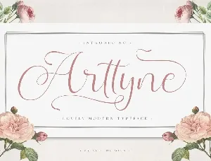 Arttyne font