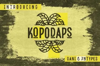 Kopodaps font