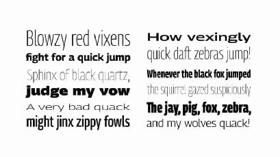 Georama Sans Serif font