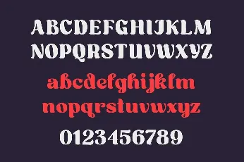 Aveghia font