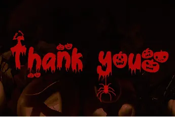 Bloody Spooky font