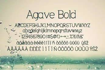 Agave font