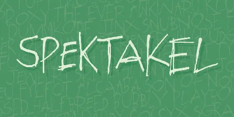 Spektakel DEMO font