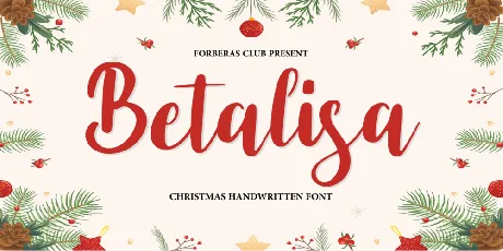 Betalisa Demo font