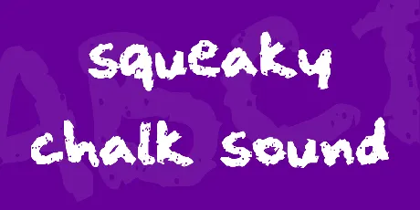 squeaky chalk sound font