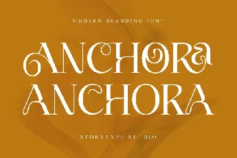 Anchora font