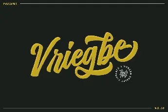 Vriegbe font