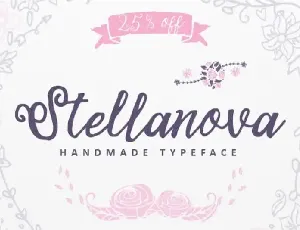 Stellanova Script Demo font