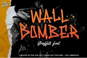 Wall Bomber font