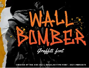 Wall Bomber font