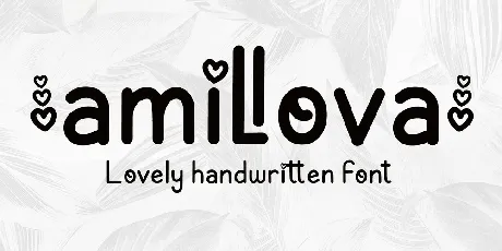 Amillova font