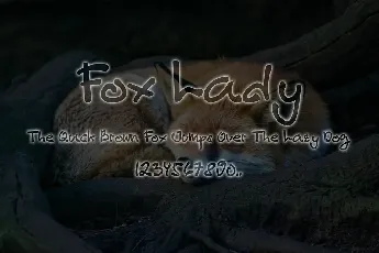 Fox Lady font