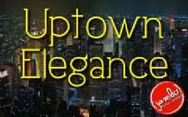 Uptown Elegance font