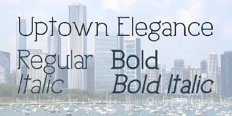 Uptown Elegance font