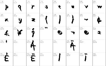 Xaligraphy font