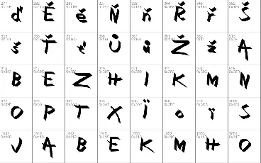 Xaligraphy font