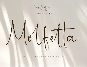 Molfetta font