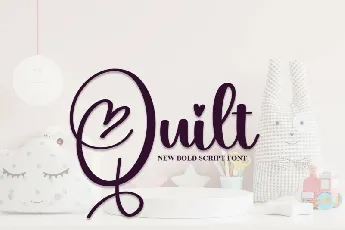 Quilt font