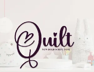 Quilt font