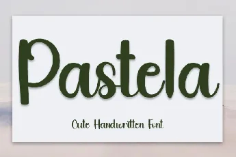 Pastela font