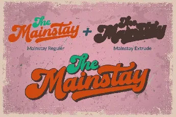 Mainstay font