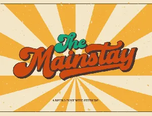 Mainstay font