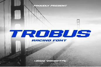 Trobus font