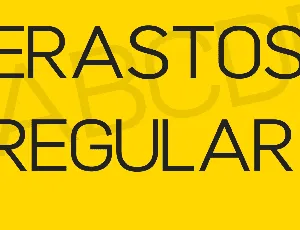 Erastos font