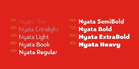 Nyata font